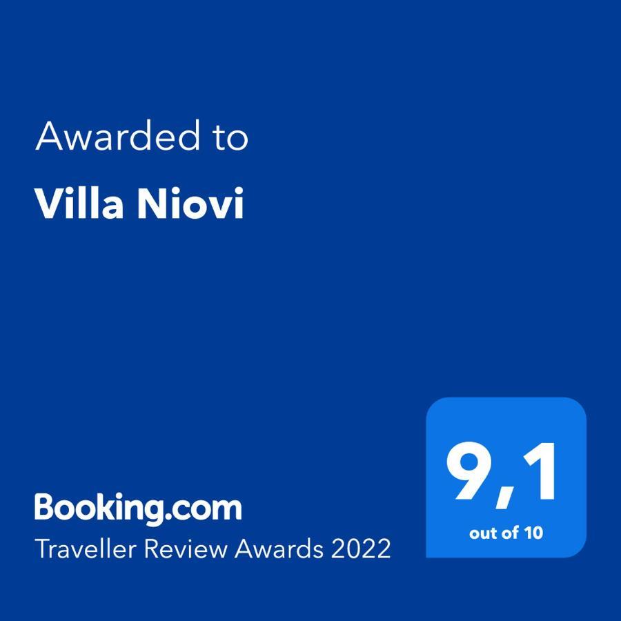 Villa Niovi Chalki Town Exterior foto